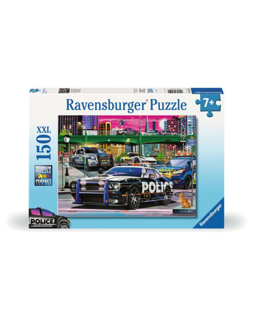 Puzzle Patrouille de police - de 7 ans