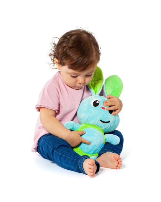Peluche musicale Gusy Luz® Lapin
