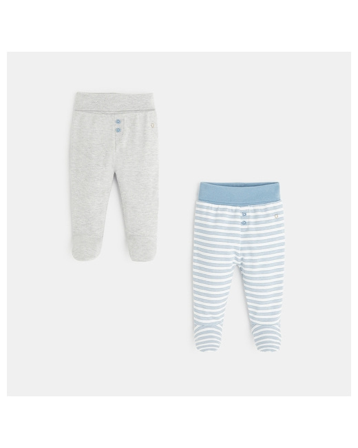 Pantalon à pieds (lot de 2)