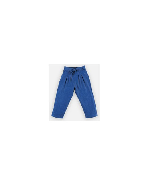 Pantalon évasé en chambrai