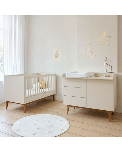 Chambre Bébé Évolutive Amande 2 Éléments