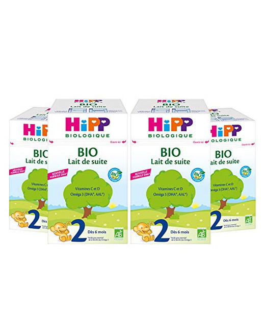 Lait biologique 2ème âge de Suite
