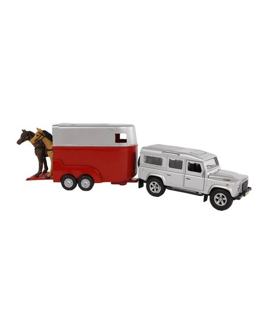 Véhicule 4x4 et van pour chevaux