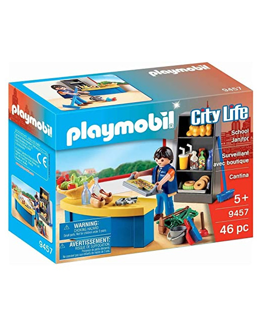 Playmobil City Life - Surveillant avec boutique