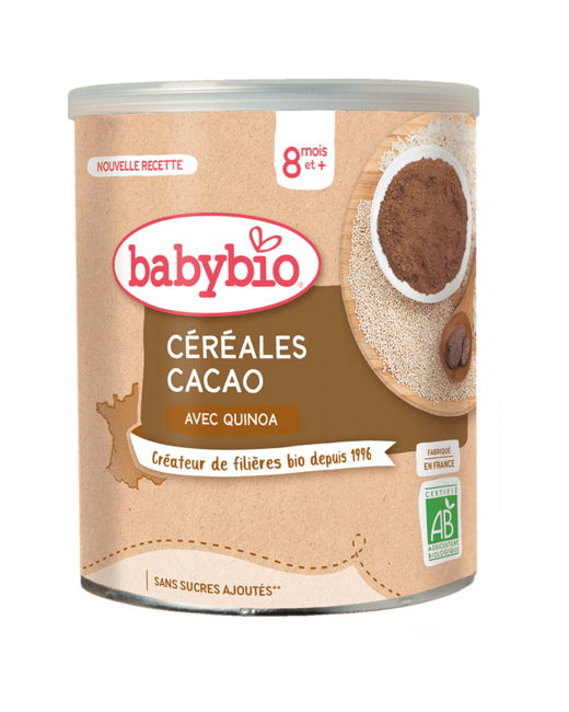 BIO Céréale Cacao 220 g dès 8 mois