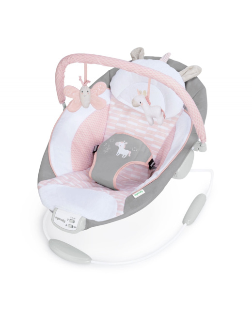 Transat bébé vibrant Flora la licorne