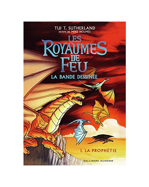 Livre Les Royaumes De Feu En Bande Dessinee - 1 La Prophetie T1