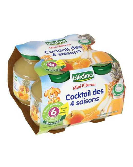 Mini boisson - Cocktail des 4 saisons