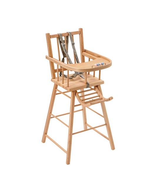 Chaise-haute traditionnelle André