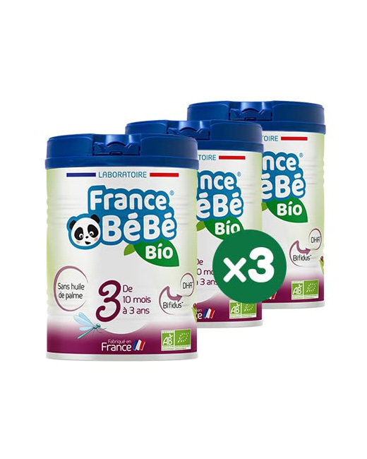 Lait infantile de croissance bébé 3ème âge en poudre