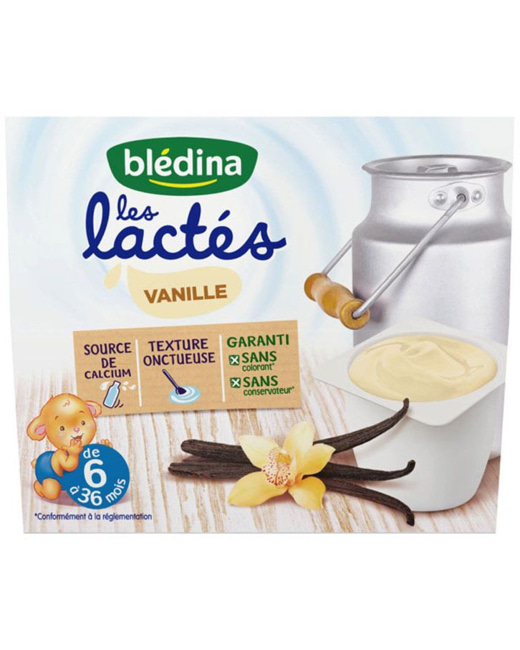 Lactés vanille