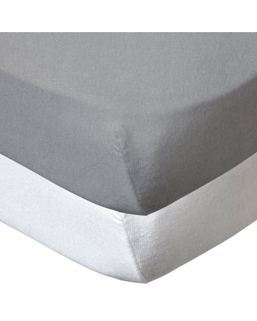 Lot de 2 draps housse berceau bio