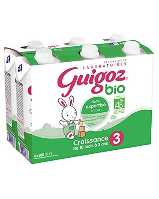 Lait Infantile 3ème âge Biologique 