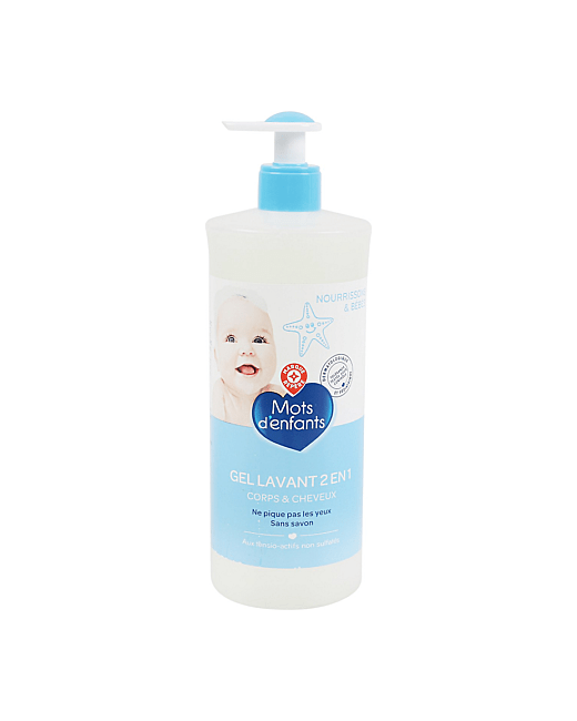 Gel lavant corps et cheveux