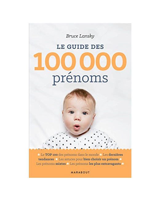Livre Le guide des 100 000 prénoms