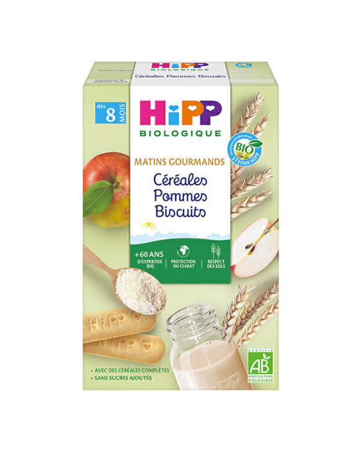Céréales pommes biscuits Bio