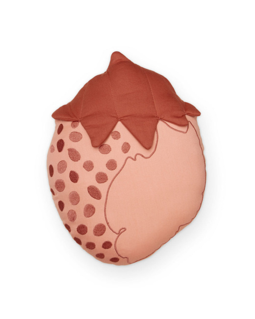 Coussin à la fraise