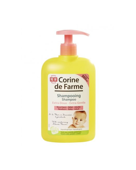 Shampooing Extra-doux à l'extrait de fleur d'amandier hydratant