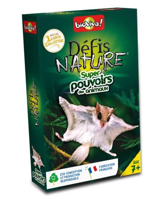 Jeu éducatif Défis Nature - Super pouvoirs des animaux