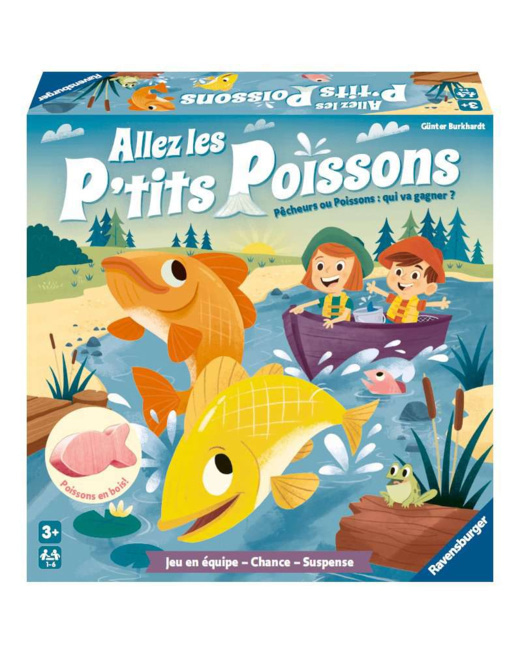 Allez les p'tits poissons - de 3 ans