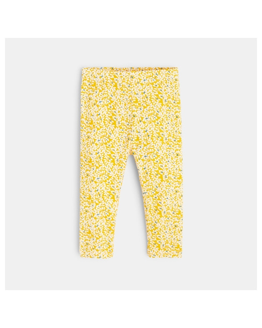Legging fantaisie imprimé fleurs