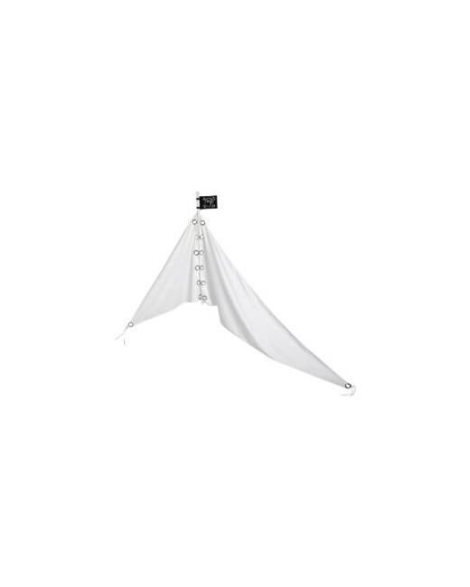 Ciel de lit 2 voiles chambre enfant theme tous a bord 