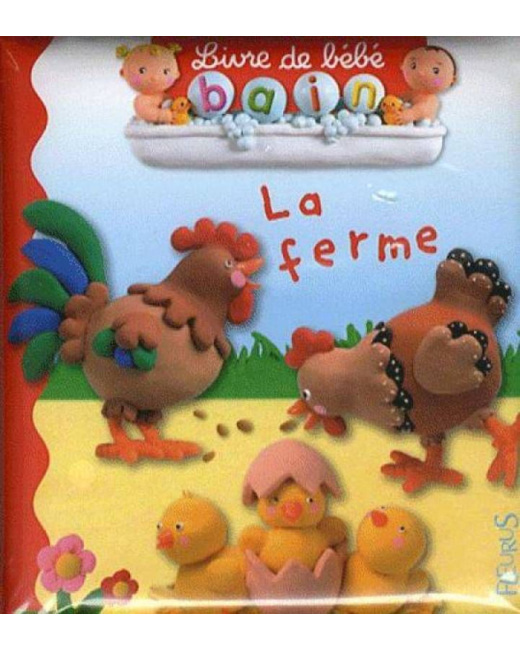 Livre de bain La ferme