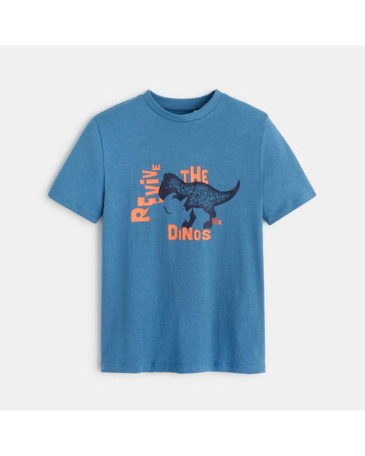 T-shirt à motif bleu garçon