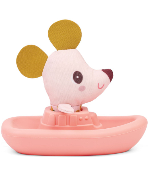 Jouet de bain Nina la souris bâteau