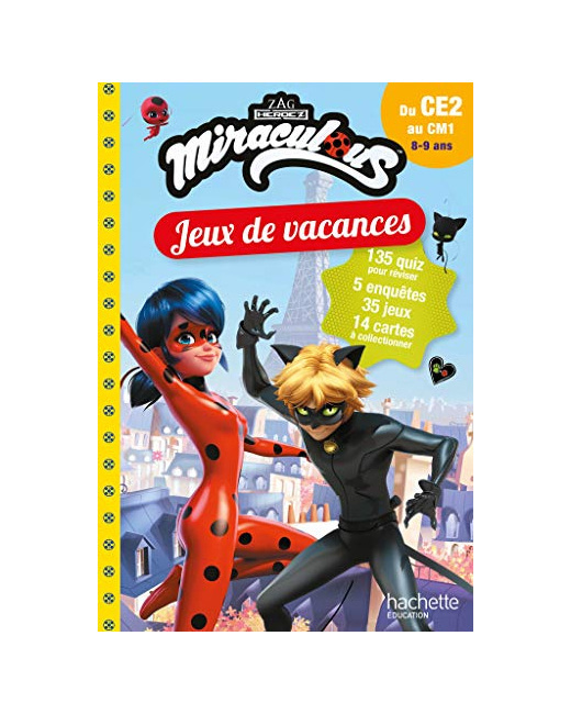 Miraculous - Jeux de vacances 2022 - Du CE2 au CM1