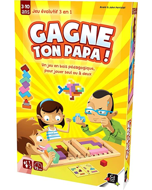 Jeu enfant et famille Casse-tête Gagne ton papa