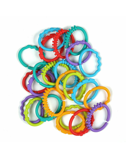 Jeu de forme - Anneaux Multicolores