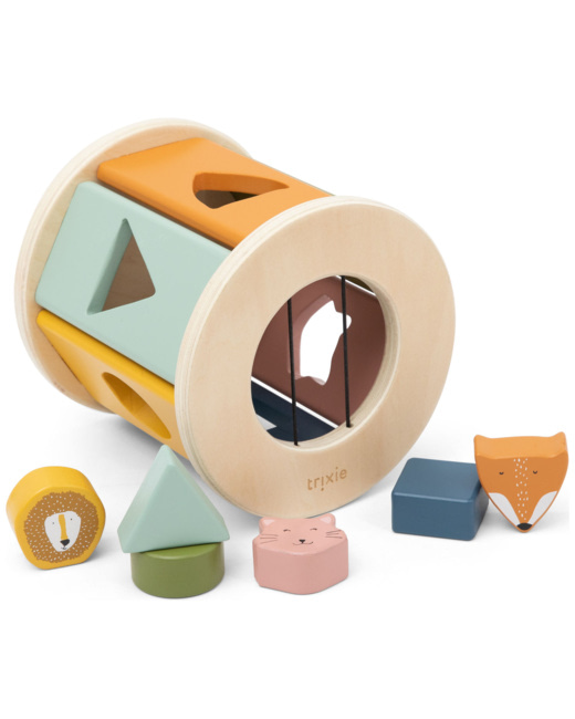 Rouleau à formes en bois