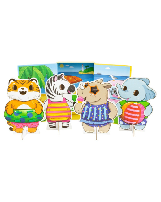 Cartes à lacer fête de la plage