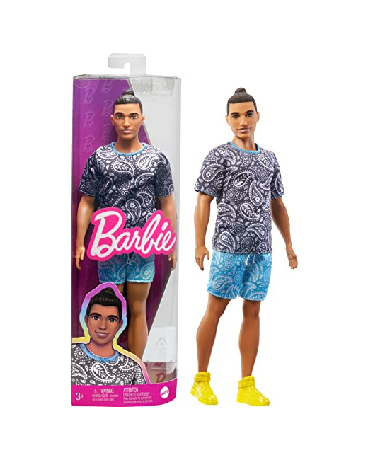 Barbie Fashionistas - Poupée Ken cheveux bruns