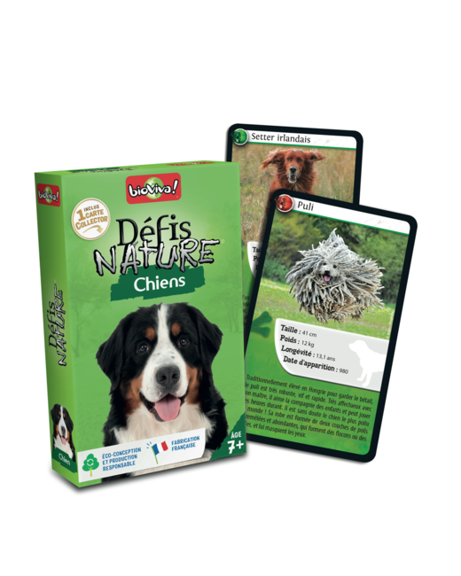 Jeu éducatif Défis Nature - Chiens