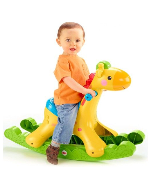 Girafe musicale à bascule
