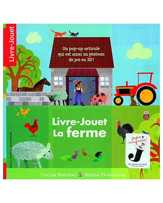 Livre Livre-Jouet La Ferme - A Partir De 3 Ans