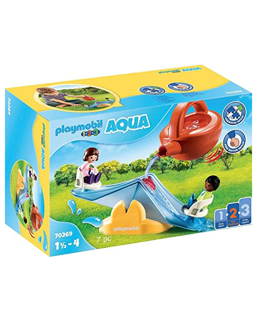 Playmobil 1.2.3 - Balançoire aquatique avec arrosoir