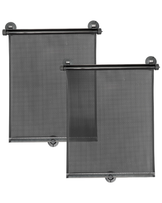 Lot de 2 pare-soleil enrouleur