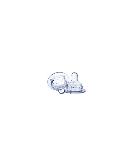 2 Tétines pour biberons col standard- 3 vitesses 0m+