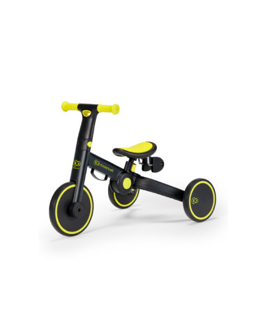 KINDERKRAFT Tricycle AVEO Gris - 3 roues - Evolutif - Pliable