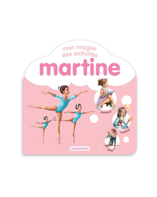 Livre Martine, Mon imagier des activités