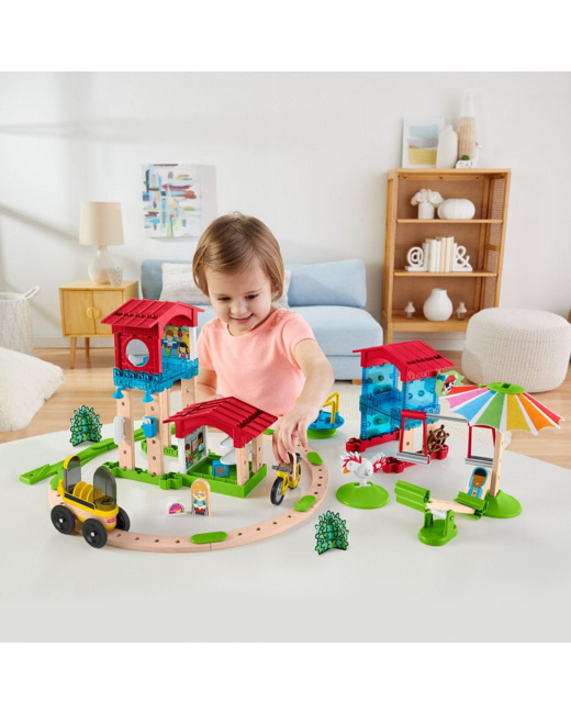 Jeu de construction école terrain de jeux Wonder Makers 