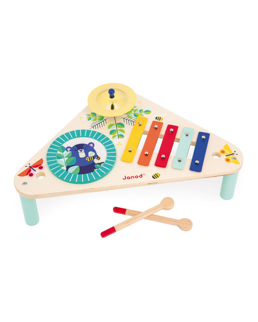 Table musicale en bois