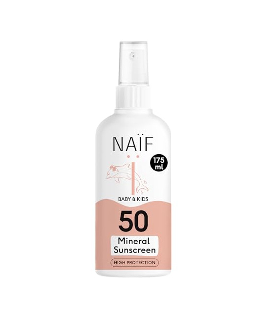 Crème solaire minérale SPF50 pour bébés et enfants