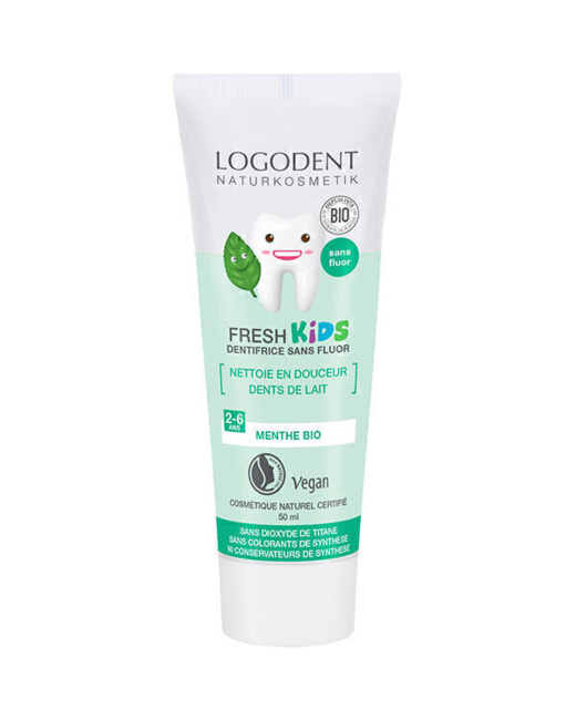 Dentifrice à la menthe bio