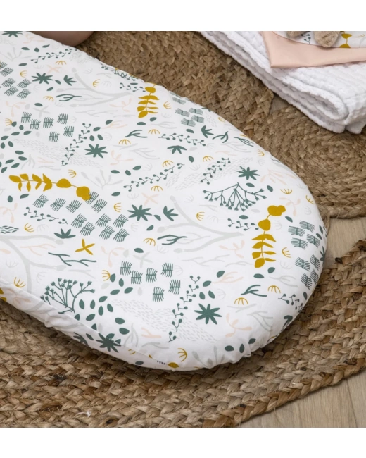 Drap housse Coton Bio pour landau Yukari Douceur