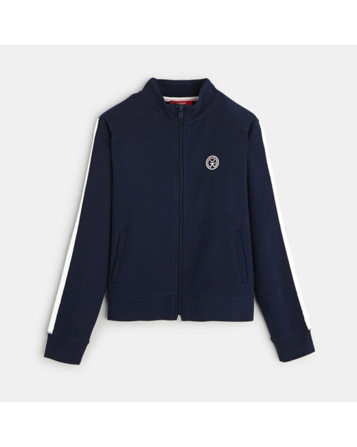 Sweat-shirt Okaïdi Sport bleu fille