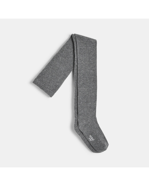 Collants chauds irisés gris fille